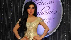 Penyanyi Syahrini tak pernah berhenti membuat tren. (Liputan6.com/Miftahul Hayat)