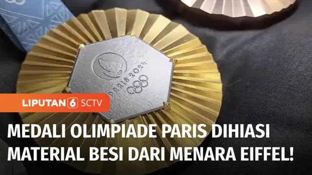 Cukup banyak fasilitas yang didapat jurnalis di Olimpiade Paris 2024. Tapi tidak hanya itu, ini ada salah satu lagi privilege, karena mereka bisa memegang langsung medali Olimpiade Paris 2024 yang dihiasi material dari besi Menara Eiffel.