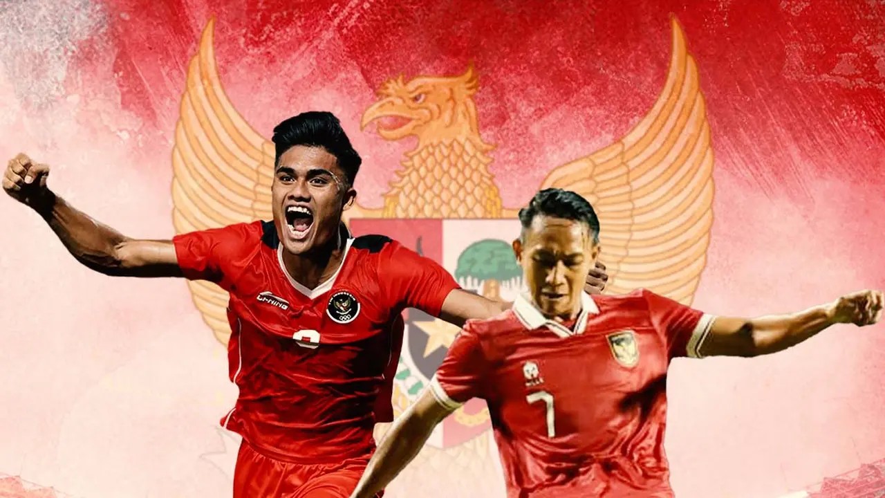 Timnas Indonesia - Ramadhan Sananta dan Beckham Putra