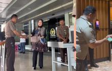 Berbagi Rezeki di Bulan Ramadan, Momen Anggota DPR Cantik Bagi-bagi Uang Kepada Sekuriti jadi Sorotan
