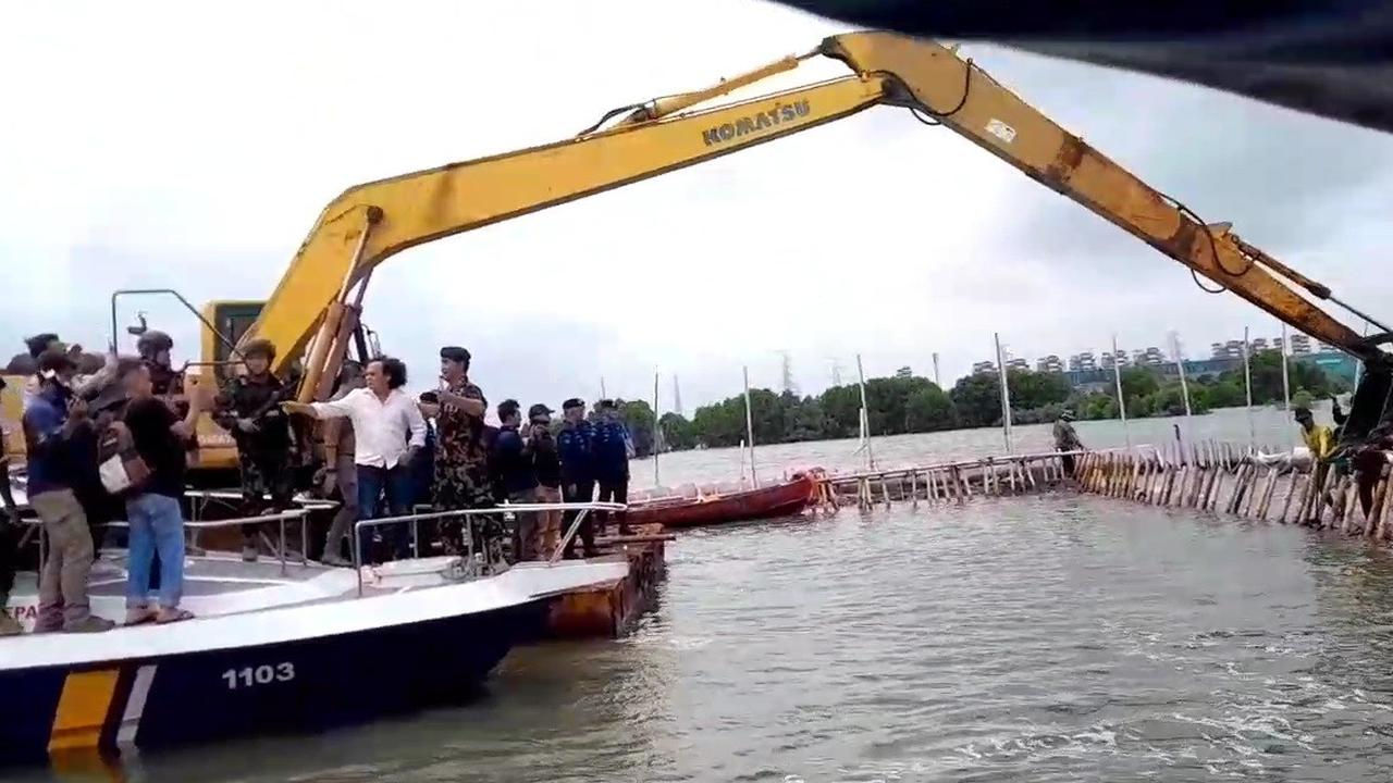 Kasus Pagar Laut di Bekasi, Bareskrim Polri Periksa Kades Segarajaya