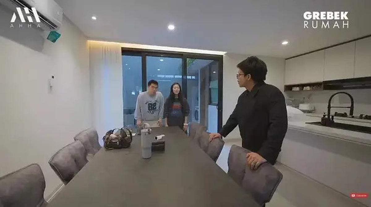 Potret Dapur di Rumah Juan-Eve, Model Minimalis yang Memikat dan Fungsional Hasil Ngonten di Tiktok