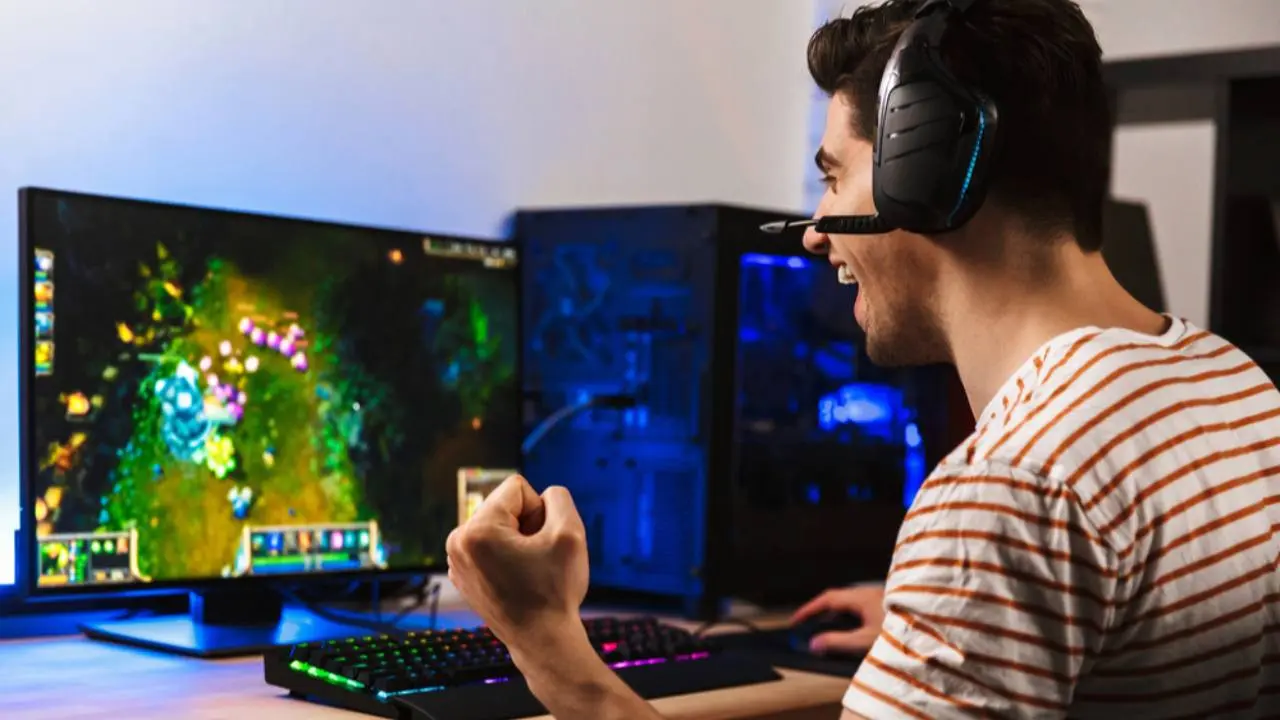 Ilustrasi monitor gaming terbaik.
