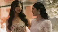 5 Gaya Memukau Almira Yudhoyono Pakai Dress Brokat Floral di Pesta Ultah ke-17