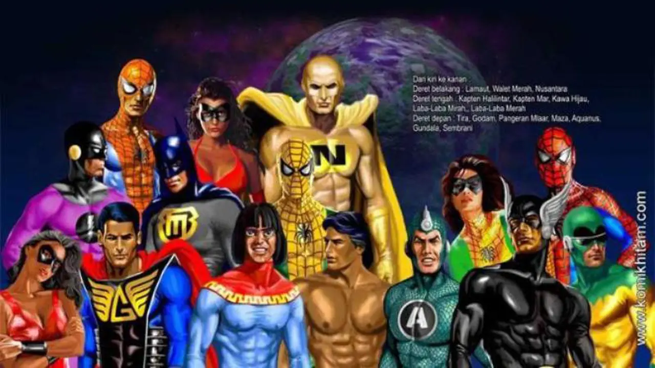 10 Superhero Indonesia yang Gak Kalah Sama Superhero Hollywood