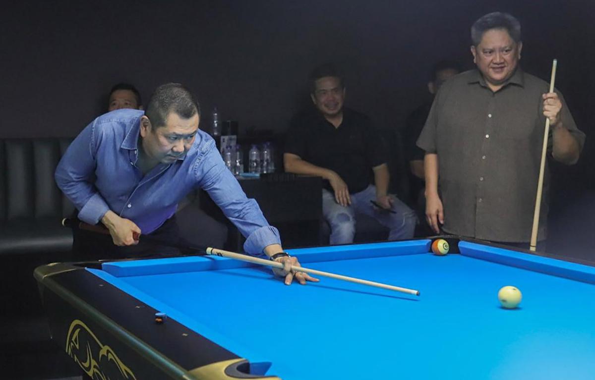Arena Biliar Berstandar KompetisiI internasional Resmi Dibuka, Ketum POBSI Hary Tanoe Berharap Lahirkan Juara Dunia