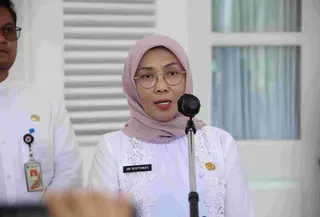 Kepala Dinkes DKI Jakarta Ani Ruspitawati mengatakan telah melayani 469 orang terdampak demonstrasi. Terdiri 371 pasien rawat jalan, 97 pasien rawat inap, dan 1 orang meninggal dunia. (Dok Pemprov DKI Jakarta)