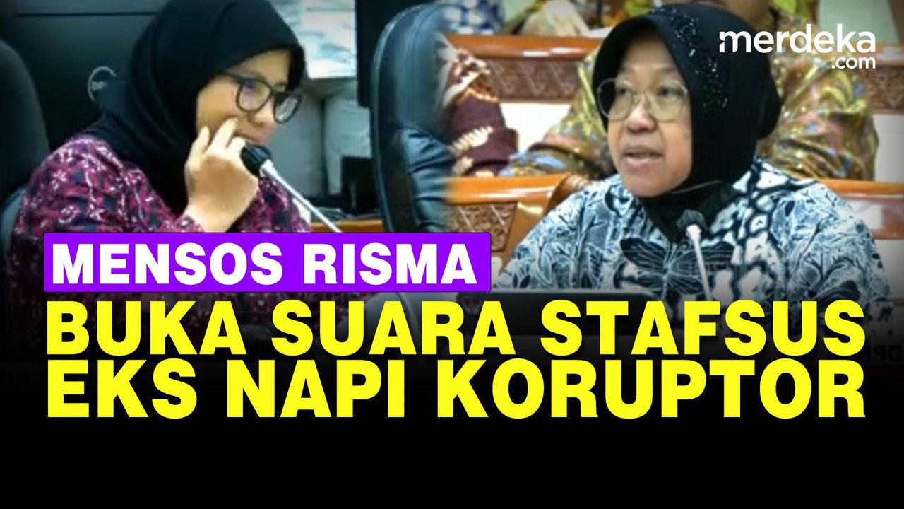 VIDEO: Mensos Risma Jawab Eks Koruptor Jadi Stafsus: Itu Tidak Mudah, Harus Ada Izin