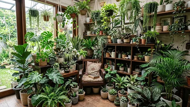 Kesalahan Menaruh Tanaman Indoor di Dalam Rumah/AI Generated