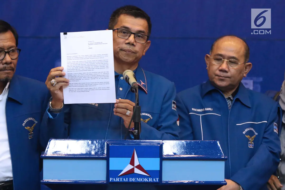 Lewat Surat, SBY Berpesan Agar Kader Partai Demokrat Tetap Solid