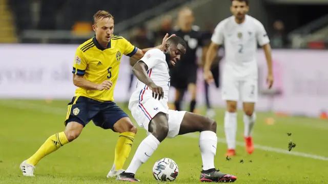 Gol Tunggal Kylian Mbappe Bawa Prancis Taklukkan Swedia di UEFA Nations League