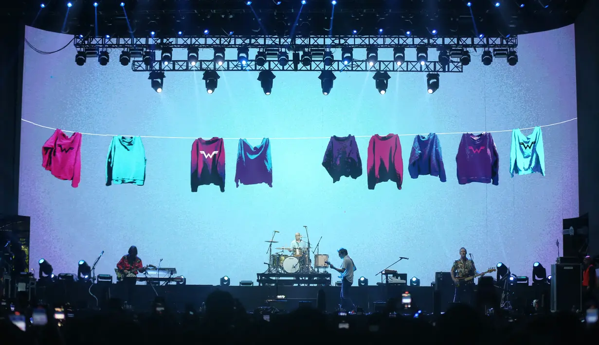<p>Weezer di Soundrenaline 2022 [Foto/Adrian Utama Putra]</p>