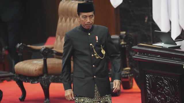 Baju Adat Betawi Jokowi di Sidang Tahunan MPR