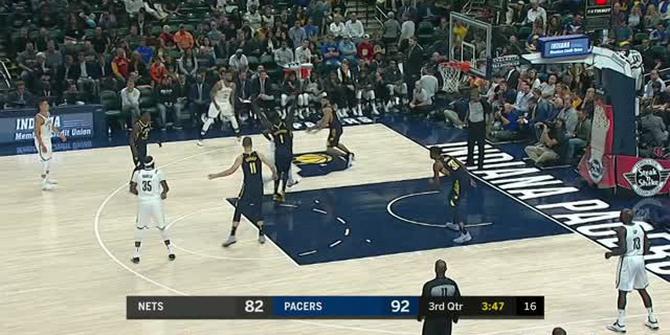VIDEO: Game Recap NBA 2017-2018, Indiana Pacers 140 Vs Brooklyn Nets 131