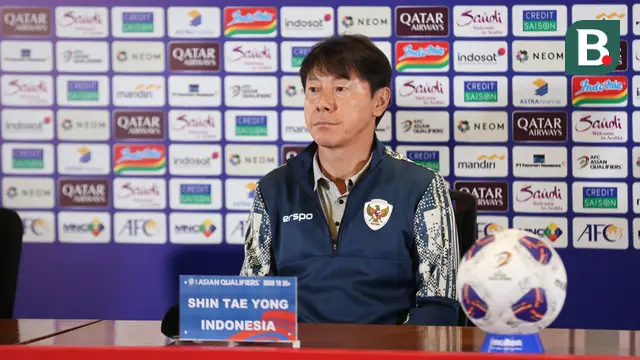Konferensi Pers Jelang Laga Kualifikasi Piala Dunia 2026, Timnas Indonesia vs Australia