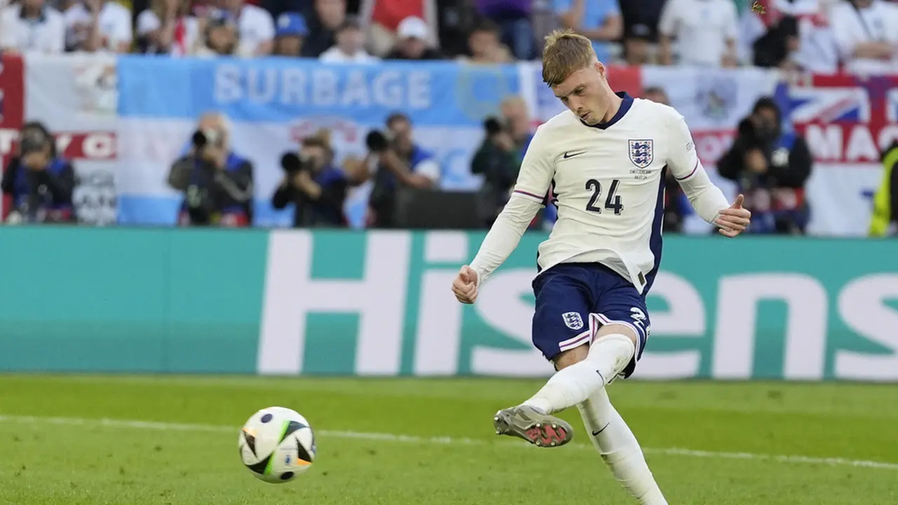 FOTO Cole Palmer di Euro 2024