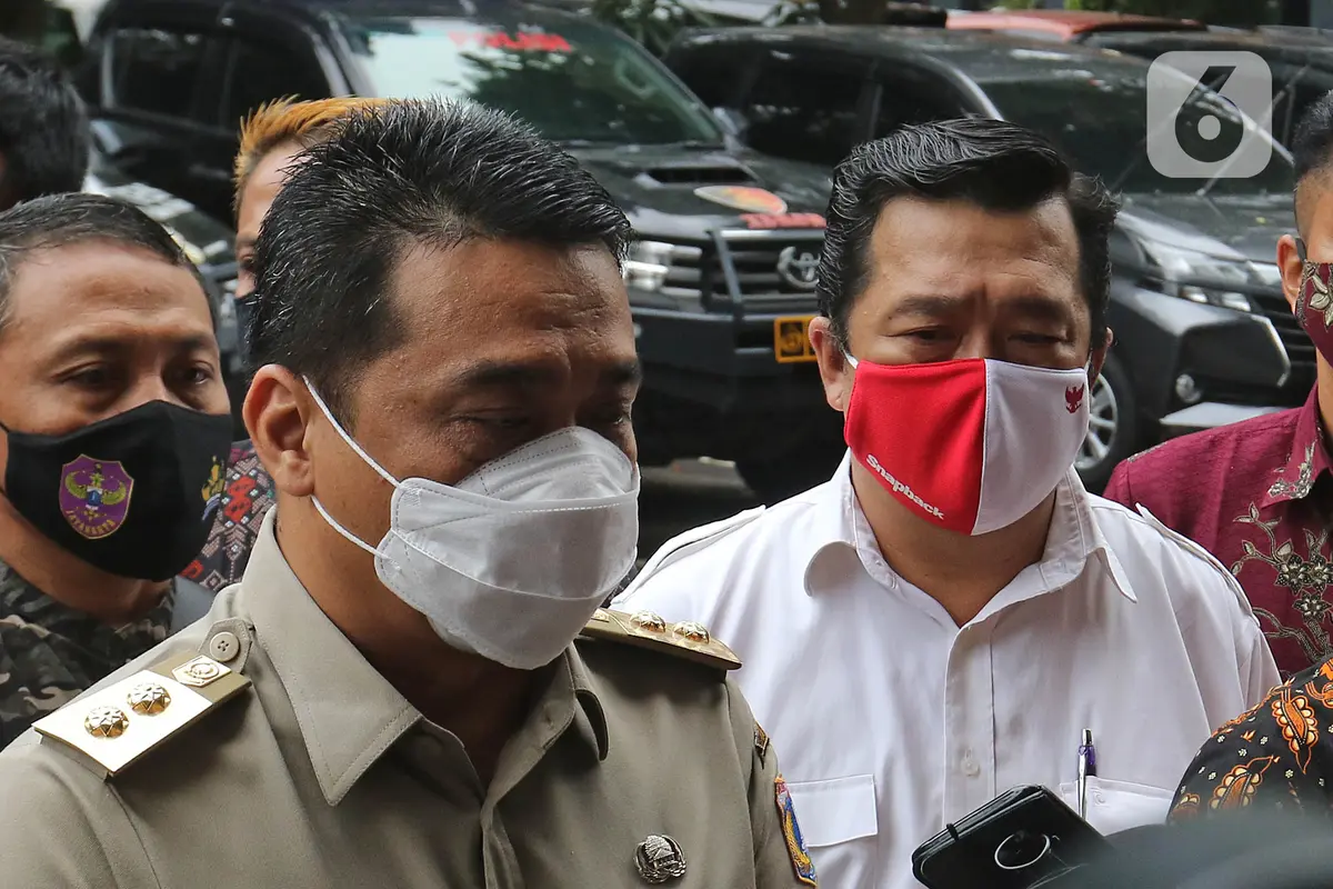 Riza Patria tiba di Polda Metro Jaya