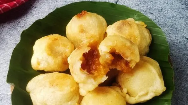 Tape Goreng Isi Gula Merah