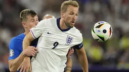 Timnas Inggris hanya menambah 1 poin usai imbang 0-0 lawan Slovenia. (AP Photo/Andreea Alexandru)