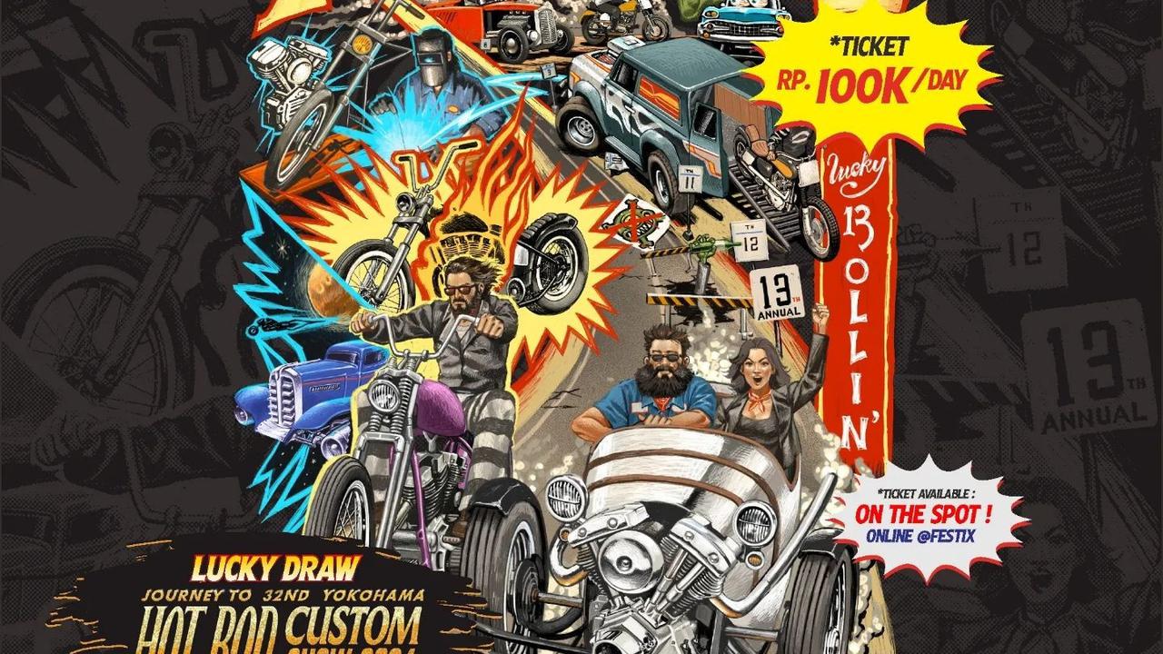 Lucky Draw KUSTOMFEST 'Lucky 13 Rollin' JOURNEY TO YOKOHAMA