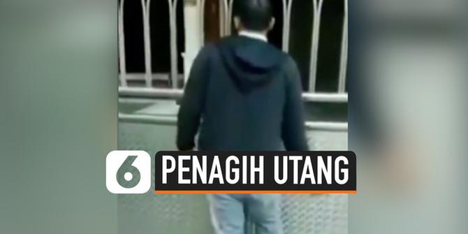 VIDEO: Pria Ini Tagih Utang Sambil Ngerap