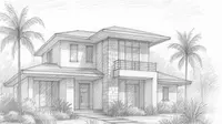 7 ⁠Gambar Sketsa Rumah Ukuran 10x20, Pilihan Tepat untuk Hunian Impian