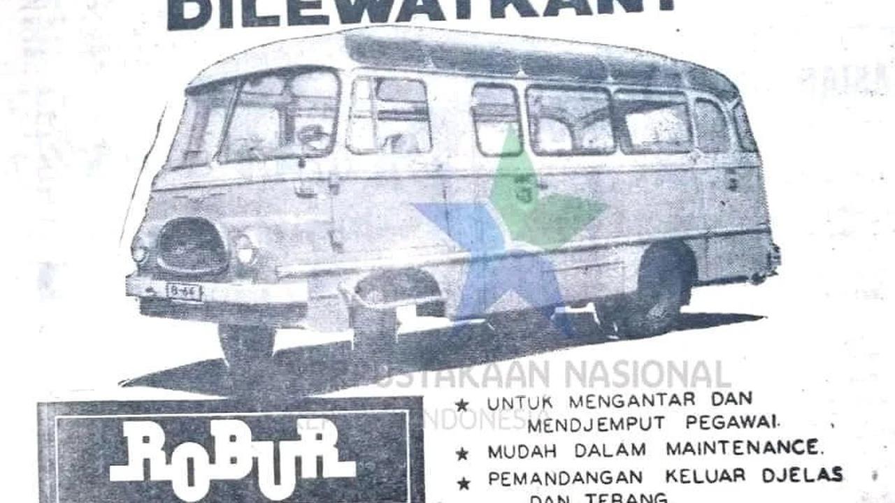 Bus Robur berjumlah 10 unit