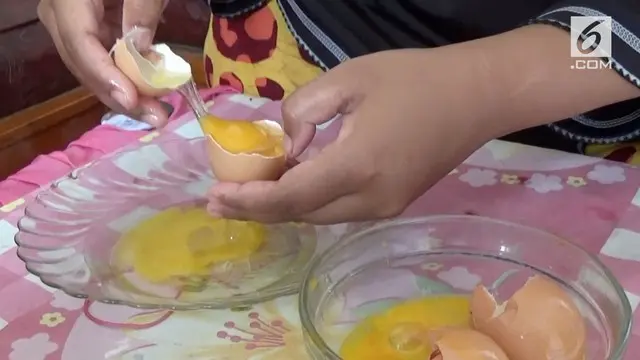 VIDEO: Hati-Hati, Telur Palsu Beredar di Pare-Pare