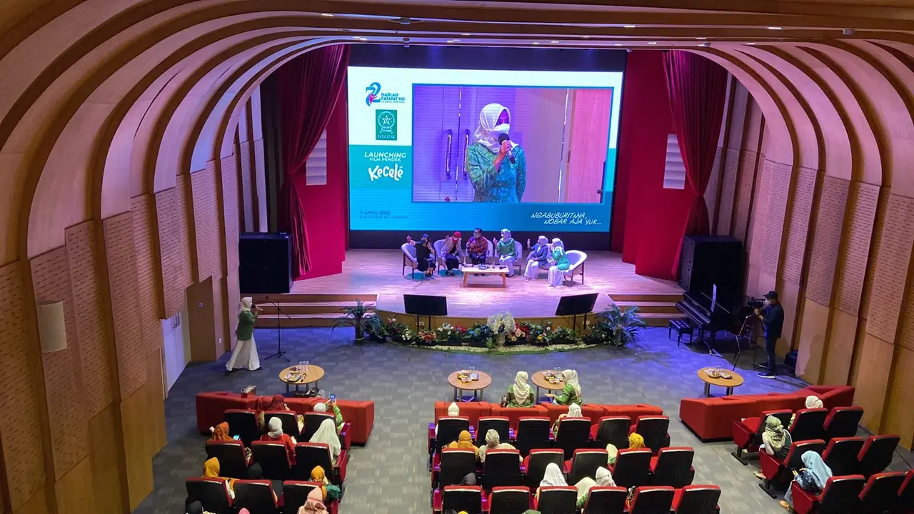Jelang Harlah, Fatayat NU melaunching sebuah film pendek berjudul Kecele. (Ist)
