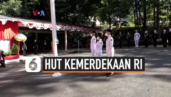 VIDEO: Upacara HUT Kemerdekaan RI di KBRI AS Dipersingkat, Kenapa?