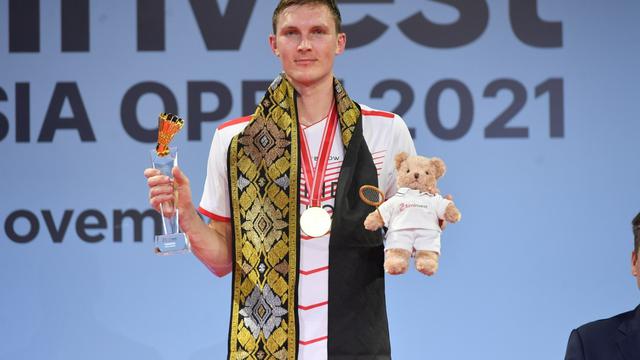 Viktor Axelsen juara di Indonesia Open 2021
