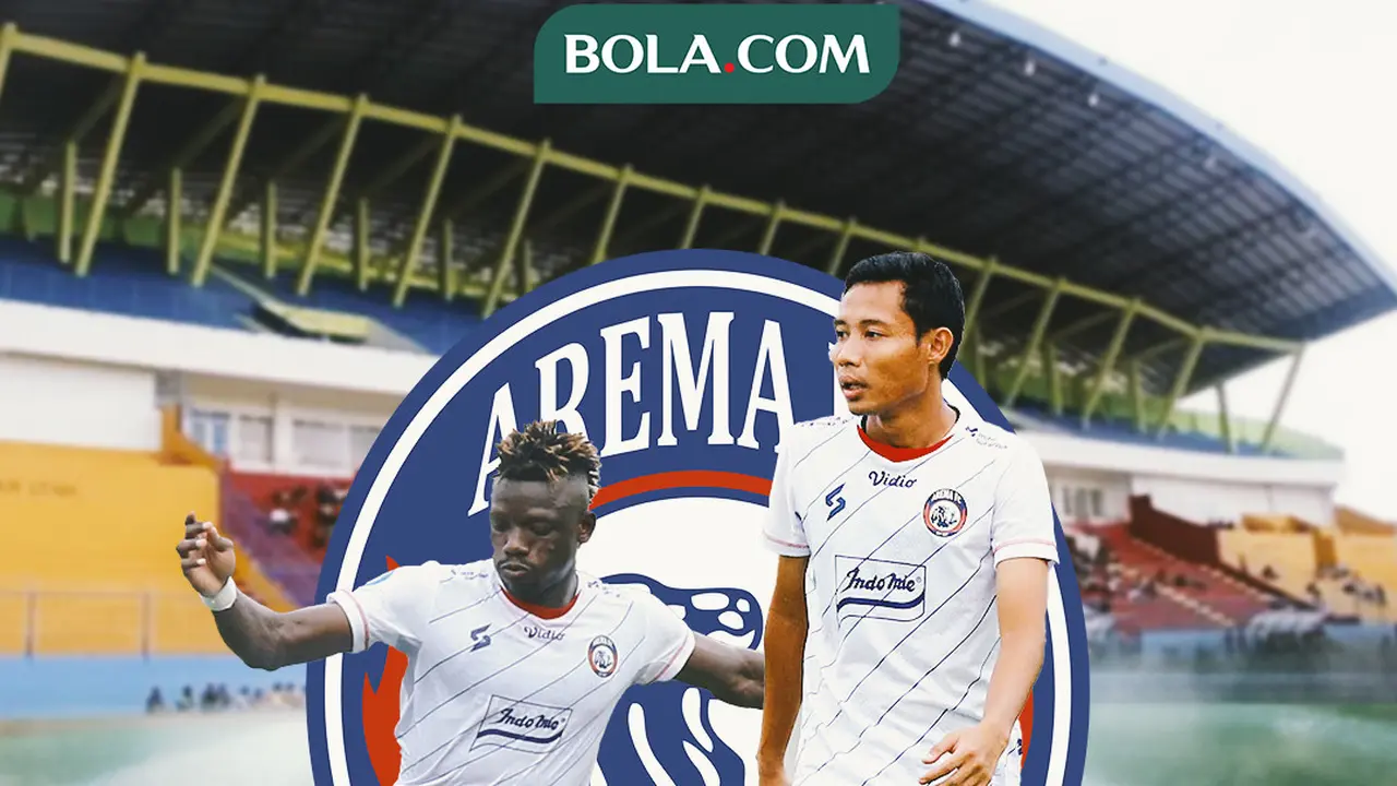 Arema FC - Ichaka Diarra dan Evan Dimas