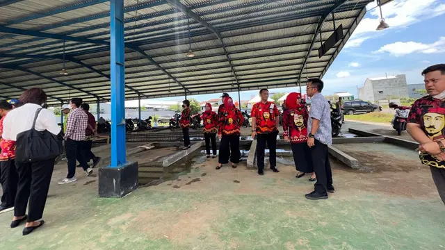 Satagassus Pencegahan Korupsi Mabes Polri kunjungi sejumlah proyek yang menggunakan dana PEN (Liputan6.com/Istimewa)