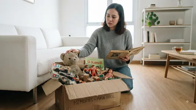 Barang dari Fase Kehidupan yang Sudah Berubah (AI Generated)