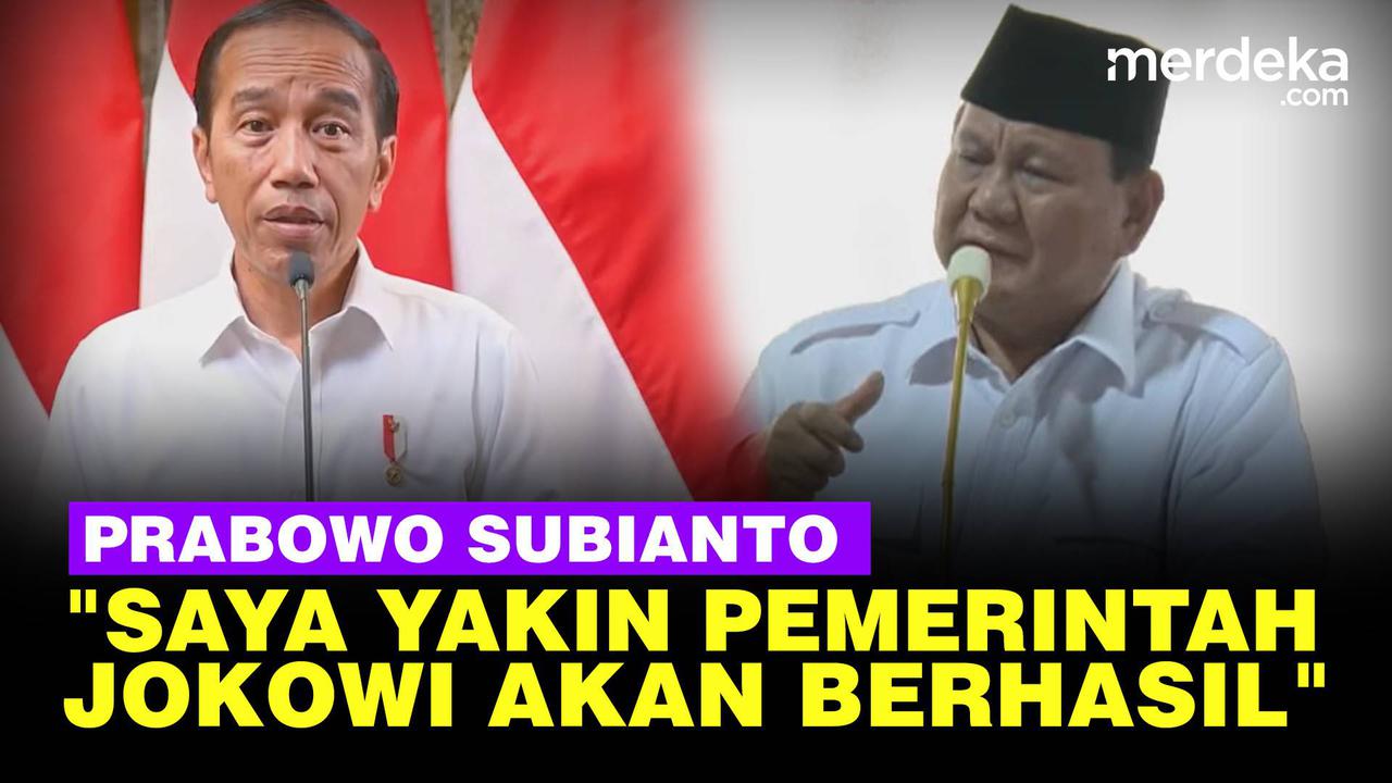 VIDEO: Alasan Prabowo Dukung Jokowi "Saya Yakin Pemerintah Jokowi Akan Berhasil"