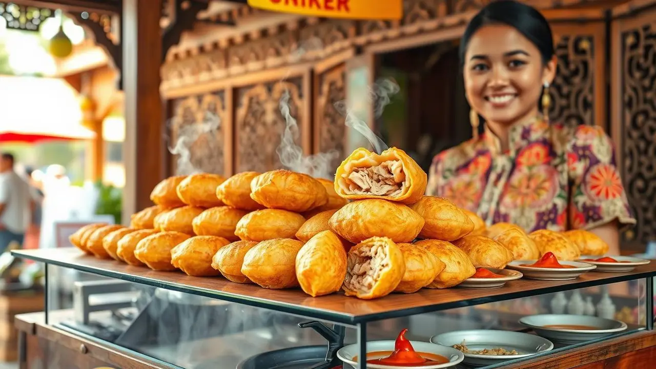 cara membuat cireng isi ayam suwir