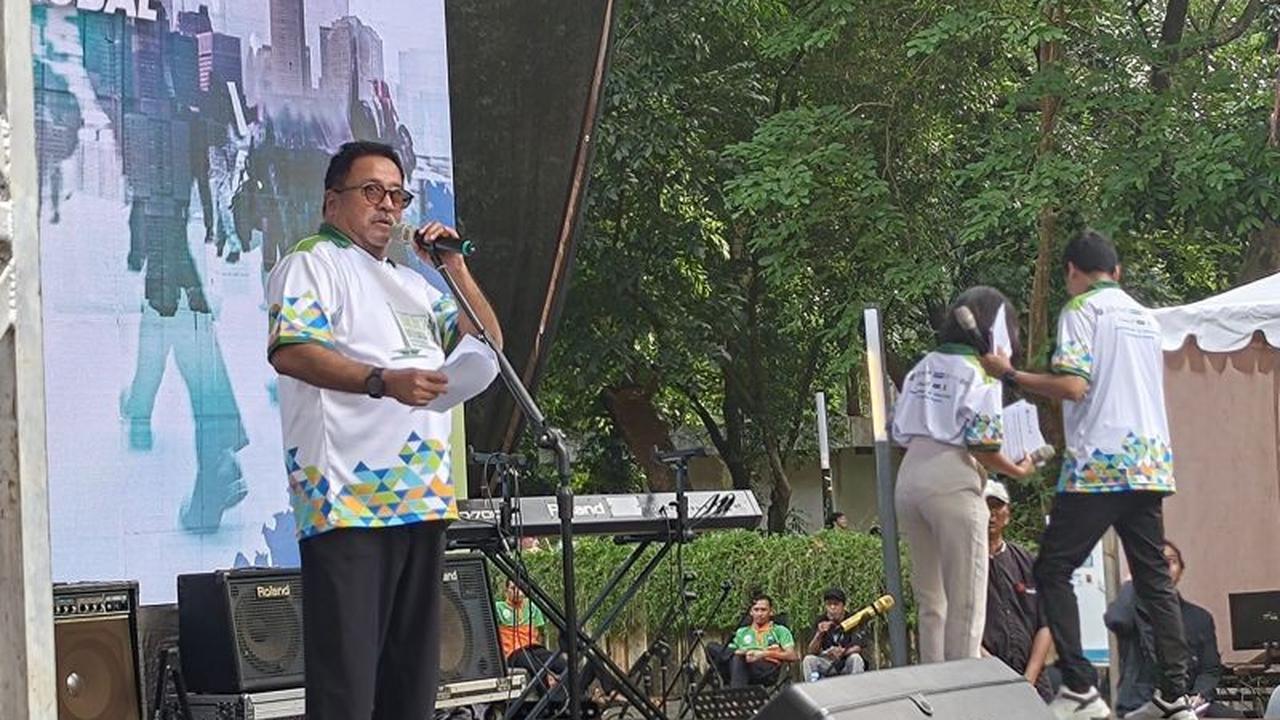 Sudah Satu Dekade! Rano Karno Ajak Warga DKI Hidup Sehat Lewat Program Jakarta BERJAGA