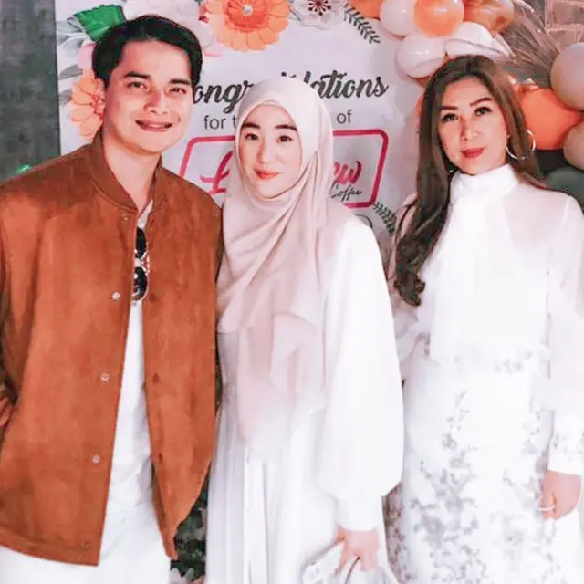 7 Kebersaman Julie Tan dengan Larissa dan Alvin Faiz, Selalu Berharap yang Terbaik