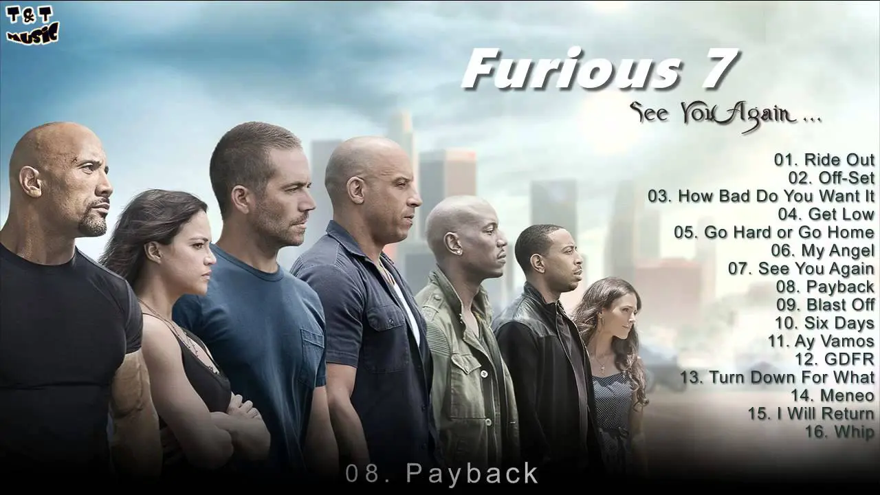 album soundtrack furious 7