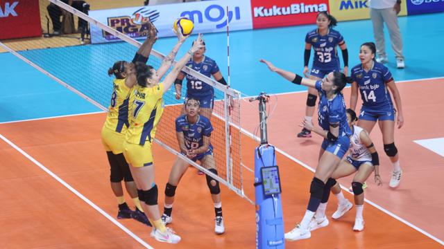 Foto: Sikat Jakarta Livin Mandiri, Bandung BJB Tandamata Awali Proliga 2026 dengan Kemenangan