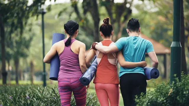 Olahraga menjadi kesempatan untuk berinteraksi dan memiliki komunitas baru