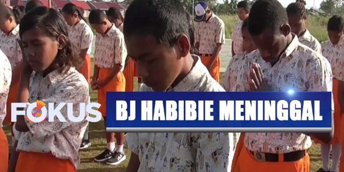 Guru dan Pelajar di Papua Gelar Doa Bersama untuk Almarhum BJ Habibie