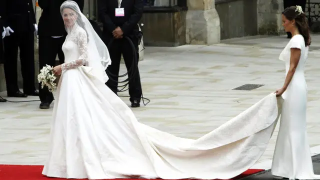 Gaun Pernikahan Kate Middleton
