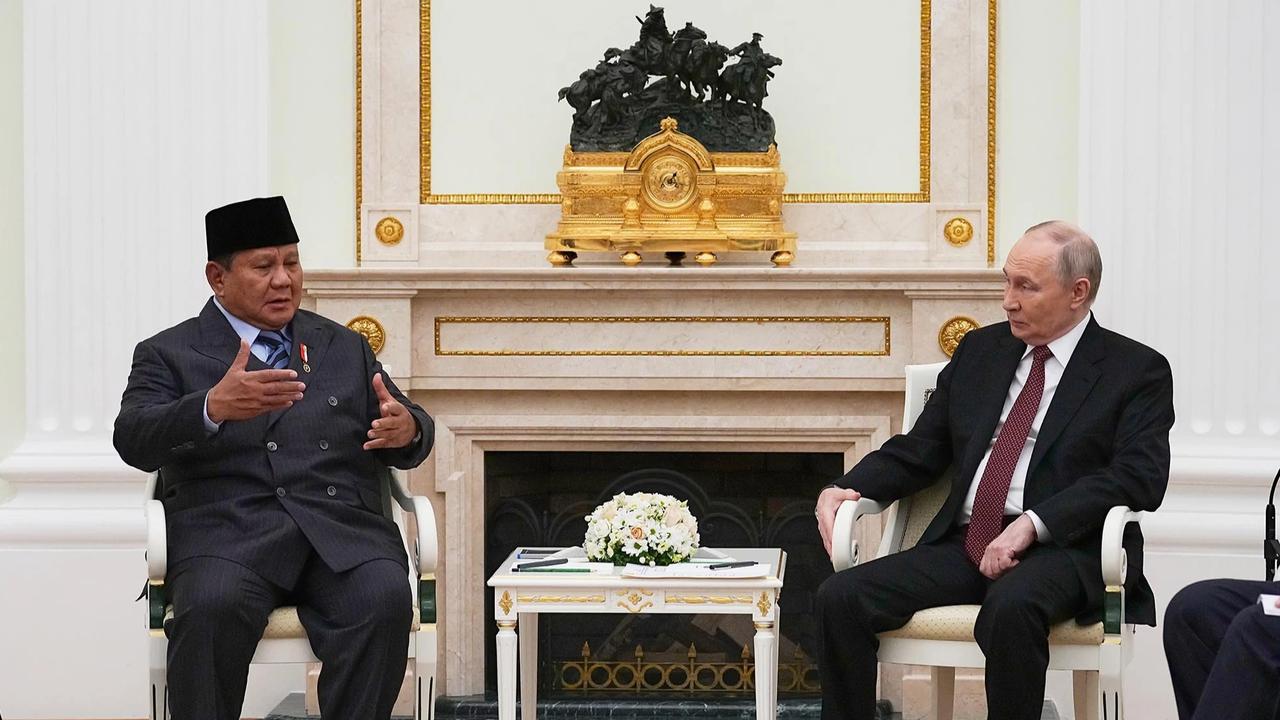 FOTO: Sambut Prabowo di Moskow Putin Sampaikan Simpati Bencana Alam Sumatera