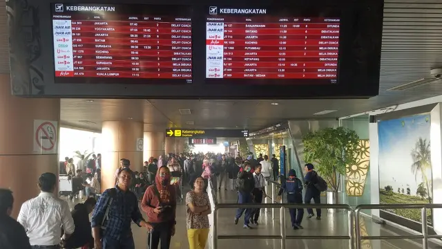 Jadwal Penerbangan Terganggu