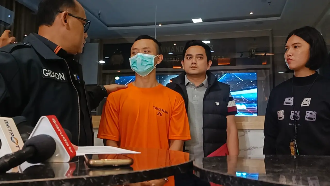 Senior tingkat dua Sekolah Tinggi Ilmu Pelayaran (STIP), Tegar Rafi Sanjaya (TRS), ditetapkan sebagai tersangka penganiayaan dan pembunuhan junior tingkat satu Putu Satria Ananta Rustika (19). (Merdeka.com/Rahmat Baihaqi)