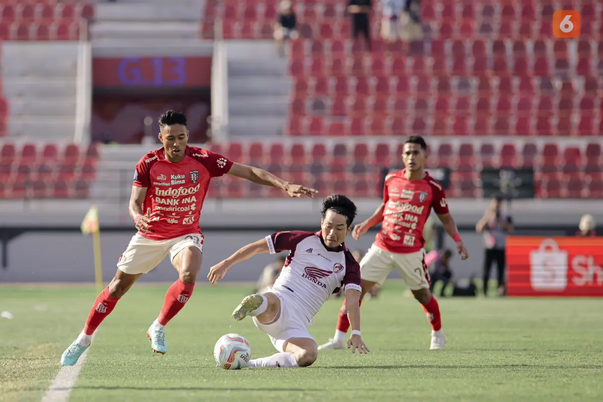 Bali United Jungkalkan PSM Makassar dengan Skor Akhir 3:2