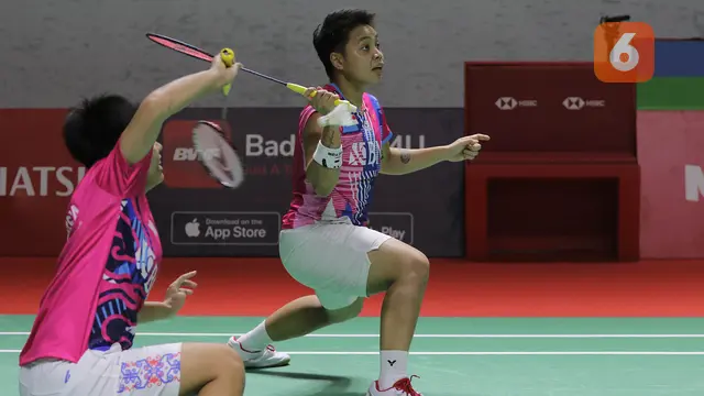 Foto: Apriyani Rahayu / Siti Fadia, Ganda Putri Debutan yang Tampil Mengejutkan di Daihatsu Indonesia Masters 2022