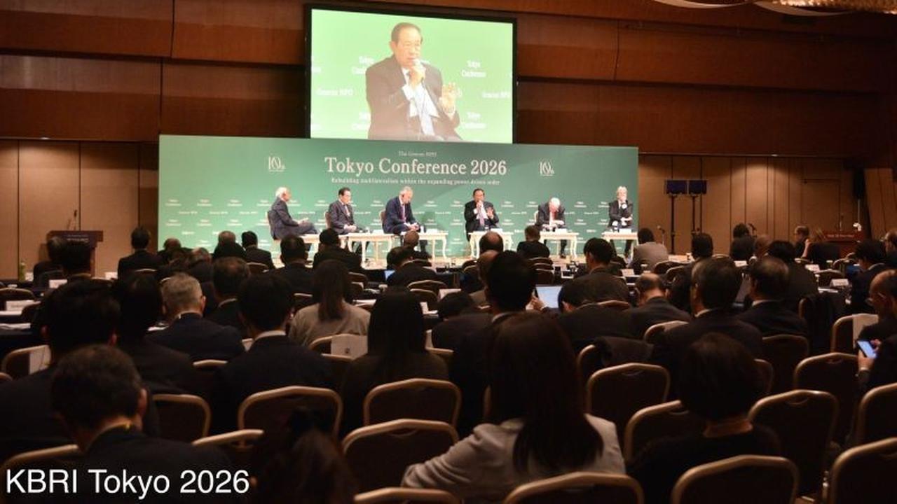 SBY Dorong Multilateralisme dan Hukum Internasional di Tokyo Conference Hadapi Tantangan Dunia