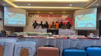 Polrestabes Makassar Gagalkan Predaran 43,6 Kg Sabu dan 11 Ribu Butir Pil Ekstasi